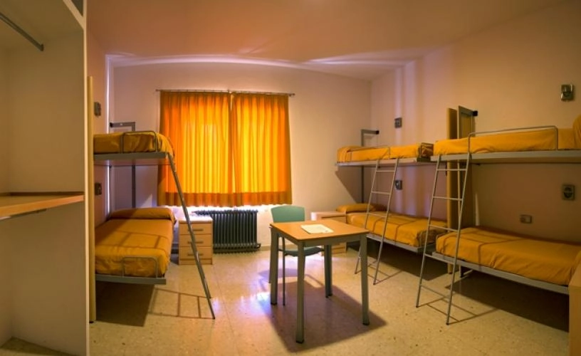LA LITERAL bunkbeds at Inturjoven Youth Hostel